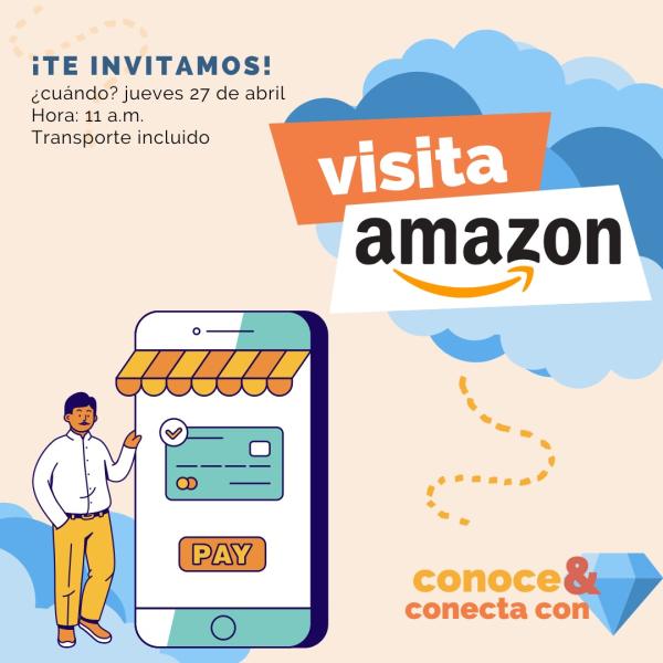 Poster: Visita Amazon Ciudad de México