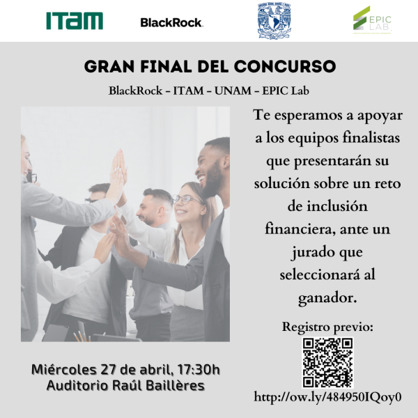 Póster Final concurso BlackRock-ITAM-UNAM-EPIC Lab