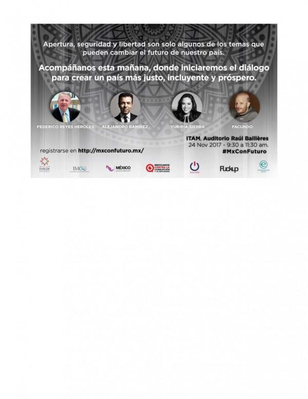 Conferencia México con futuro