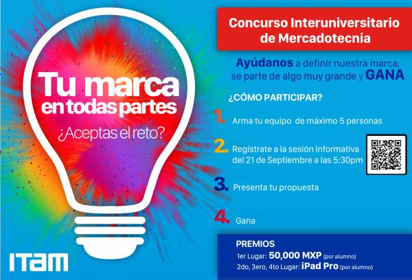 Póster Sesión informativa del concurso: Tu marca en todas partes